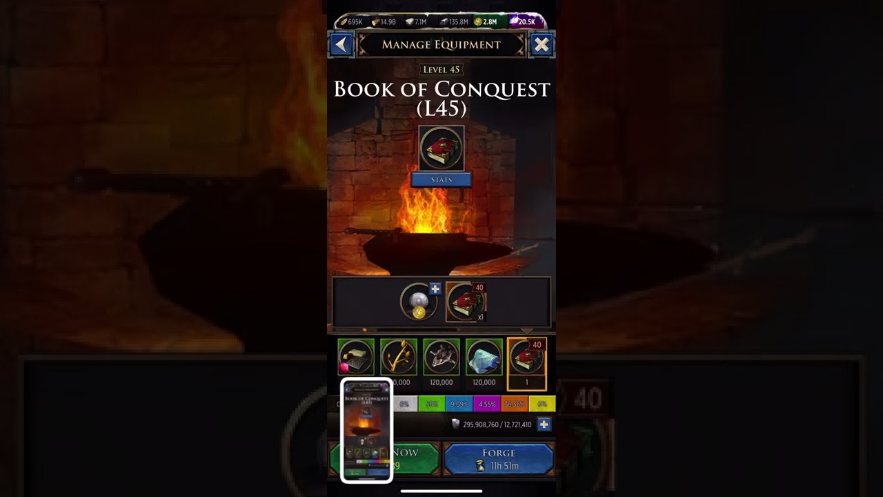 Game of thrones Conquest GoTC Crafting 45 and 50 epic wins