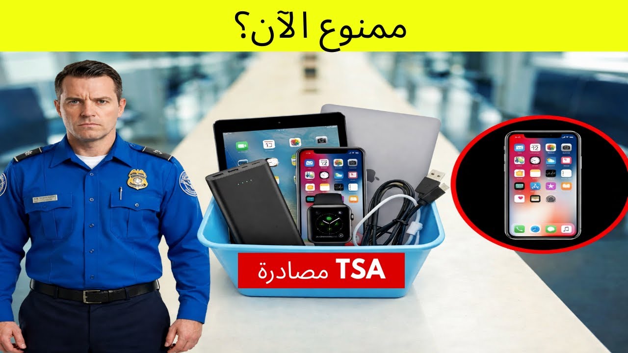 السفر في 2026: 15 جهازًا إلكترونيًا قد تُمنع في المطار