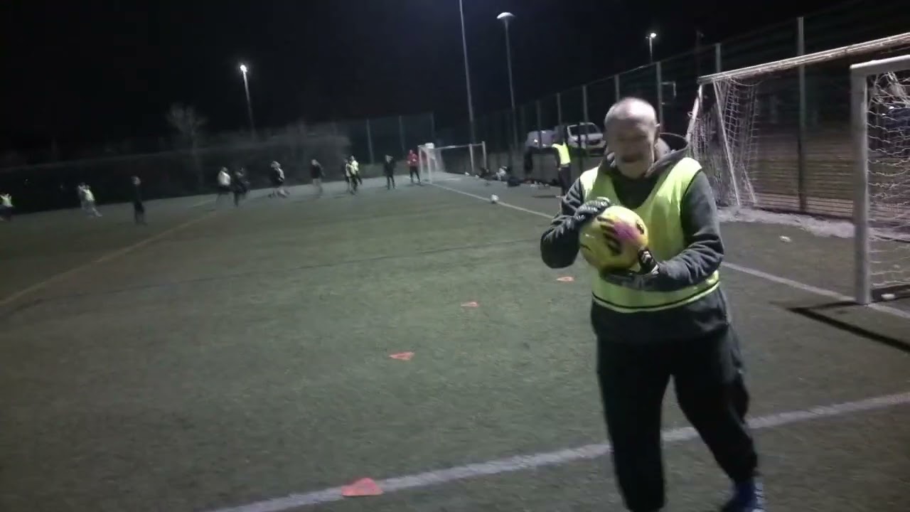 Monday football mixed ages and abilities!