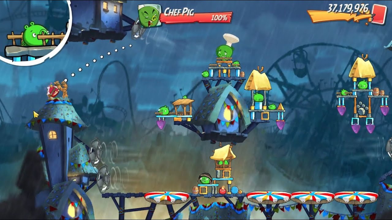 Level 1406 – Beating Pig Boss In Angry Birds 2! | Epic Walkthrough