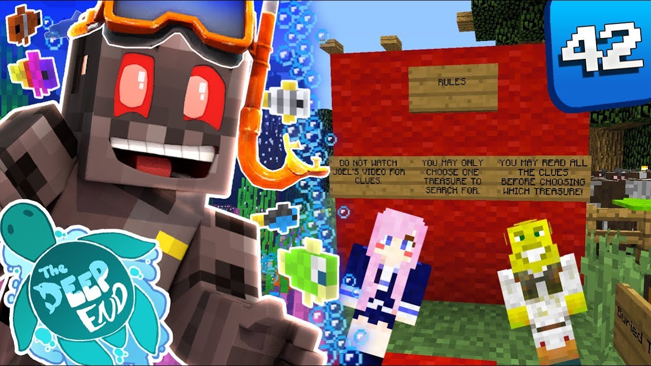 Minecraft The Deep End SMP Episode 42: Lizzie & Joel's Quest