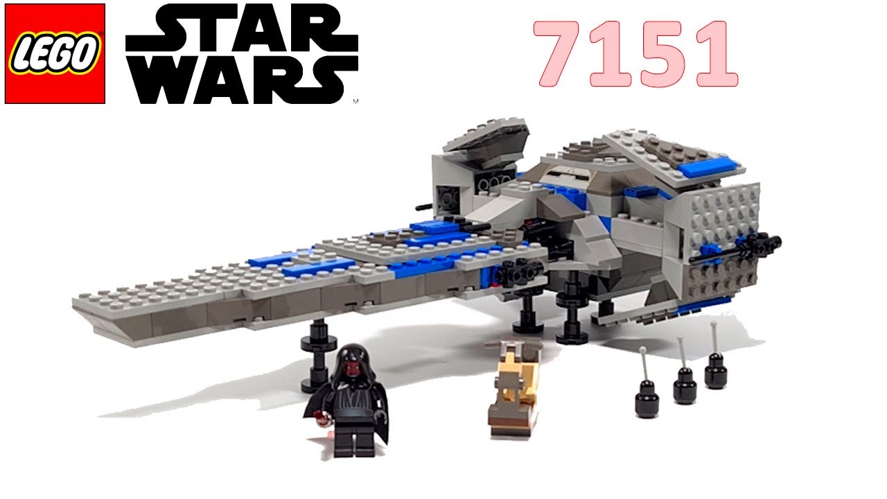 LEGO Star Wars 7151 Sith Infiltrator Speed Build Review
