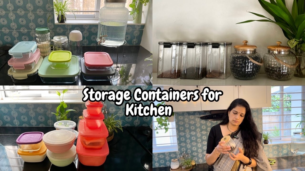 ഈ storage containers നിങ്ങളുടെ അടുക്കളയുടെ ഭംഗി കൂട്ടും 💫⭐️| Amazon Haul | Storage Containers