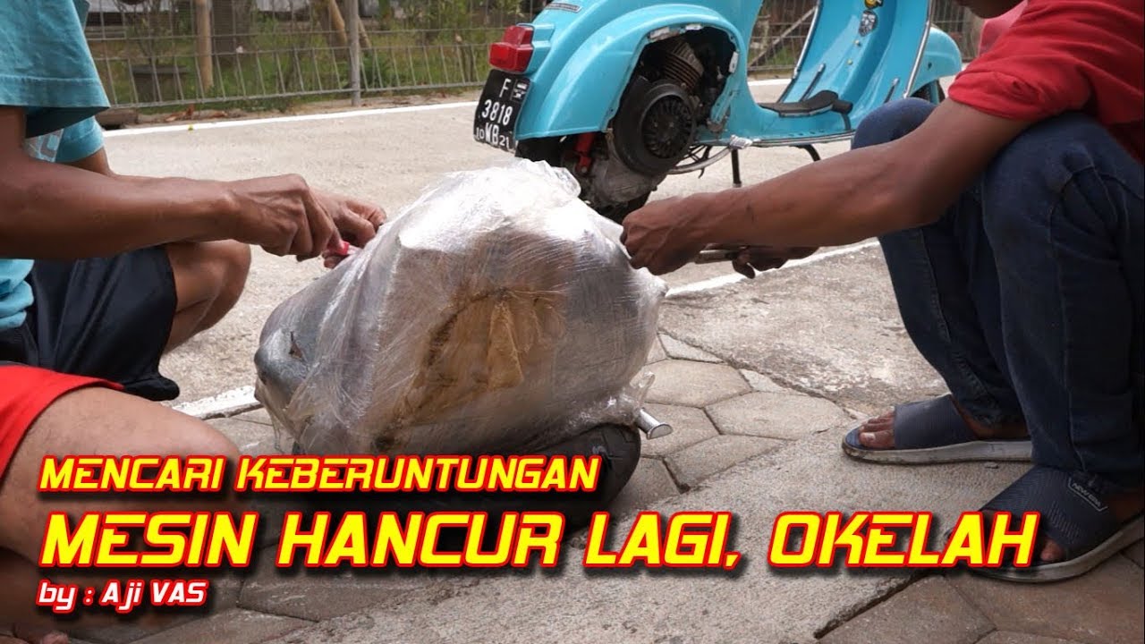 Cara Restorasi Mesin Vespa || Aji VAS
