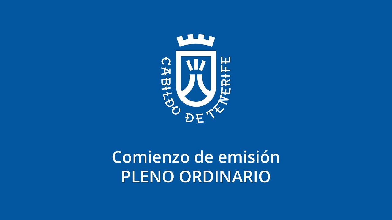 Pleno ordinario del Cabildo de Tenerife, 27 de junio de 2025