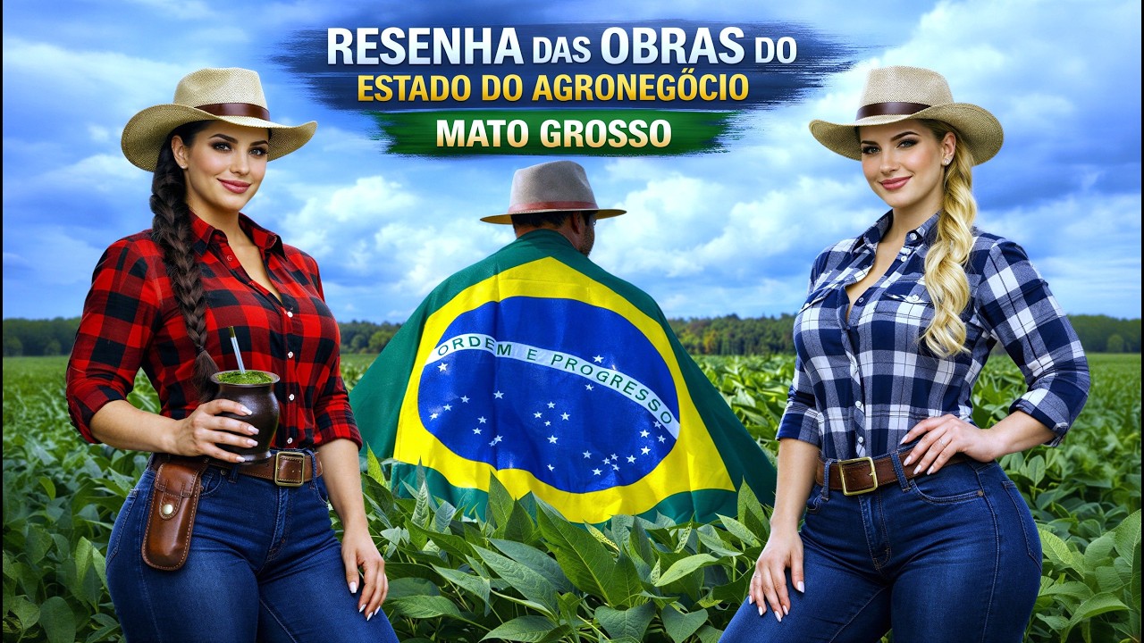 AO VIVO DE CUIABÁ! RESENHA DAS OBRAS DE MATO GROSSO - BRASIL