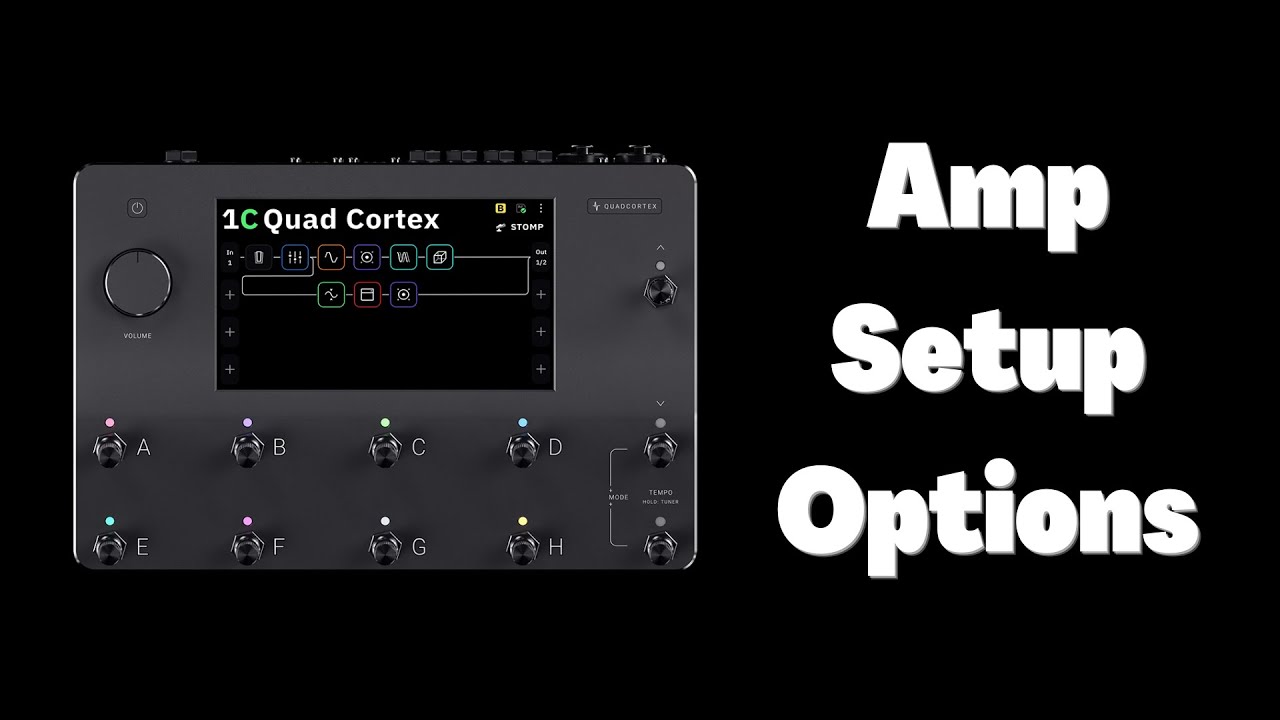 Quad Cortex Amp Setup Options