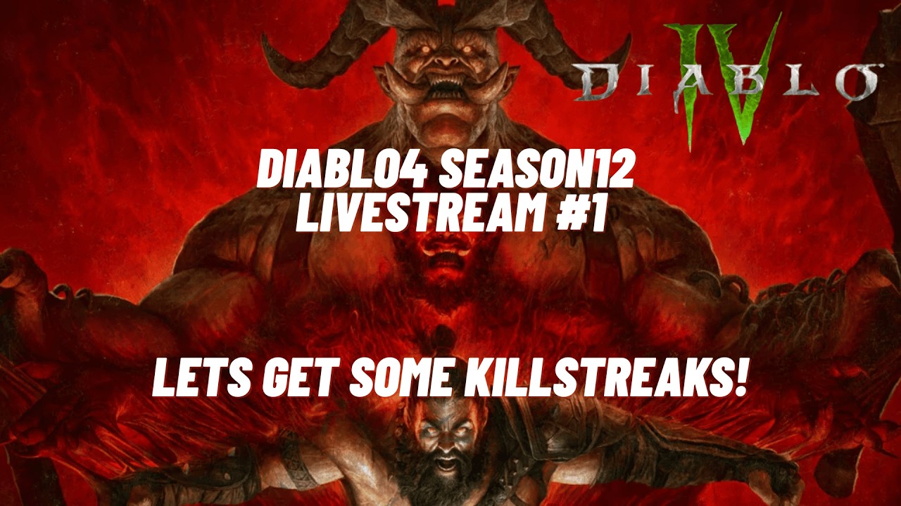 Diablo 4 Season 12 - Lets farm some BLOODIED SIGILS in TORMENT!!!  [ENG / GER]