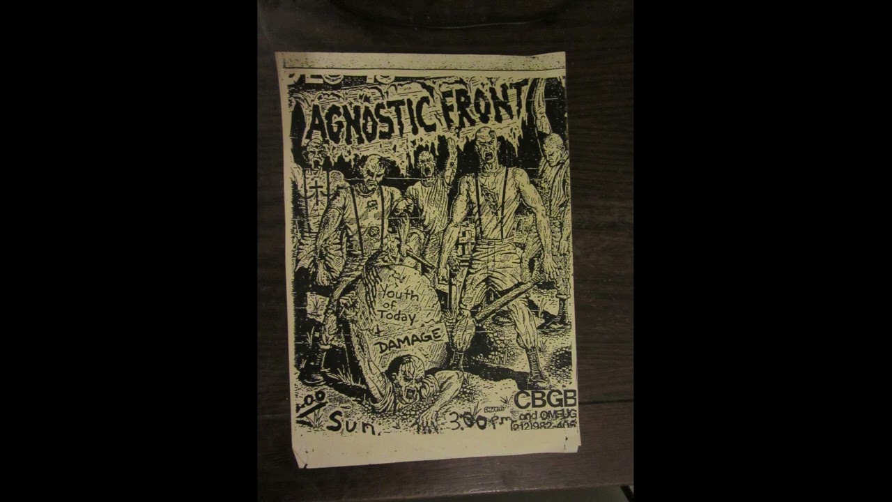 Youth of Today (US) Live @ CBGB's.NYC. December 15th 1985 (2026 Re-Rip.1st cbgb's show)