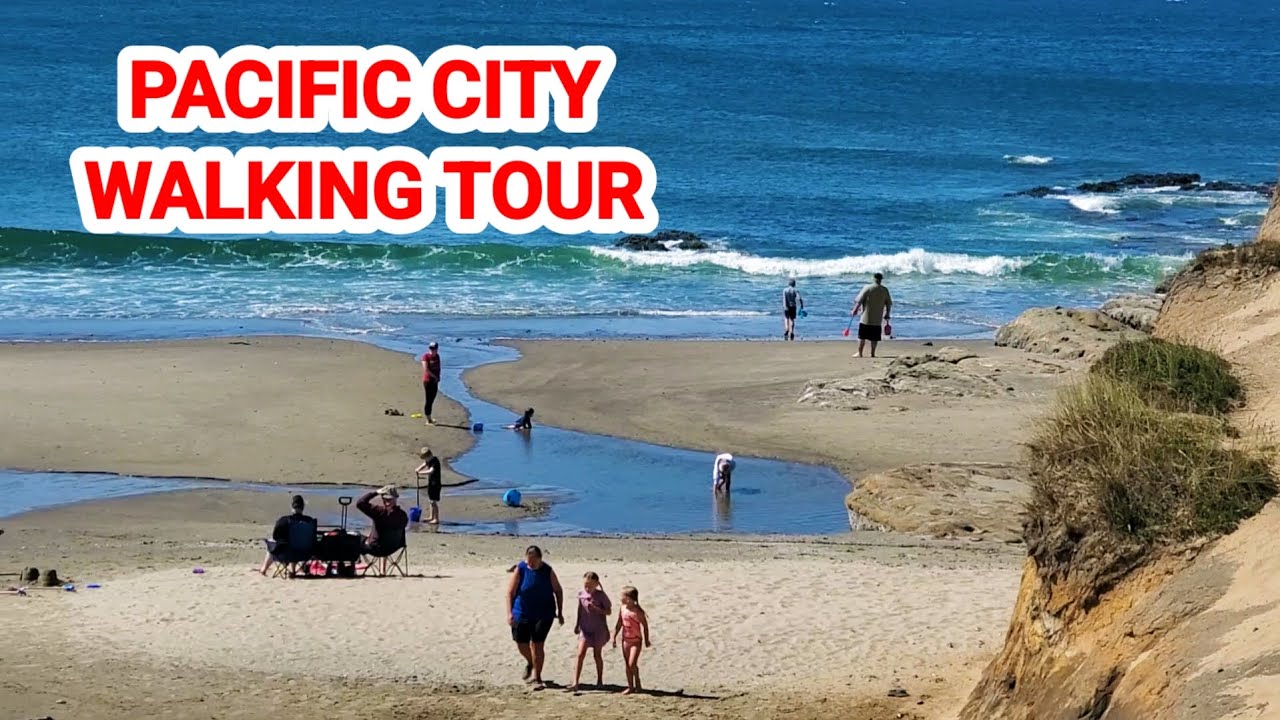 Pacific City Oregon Beach Walk