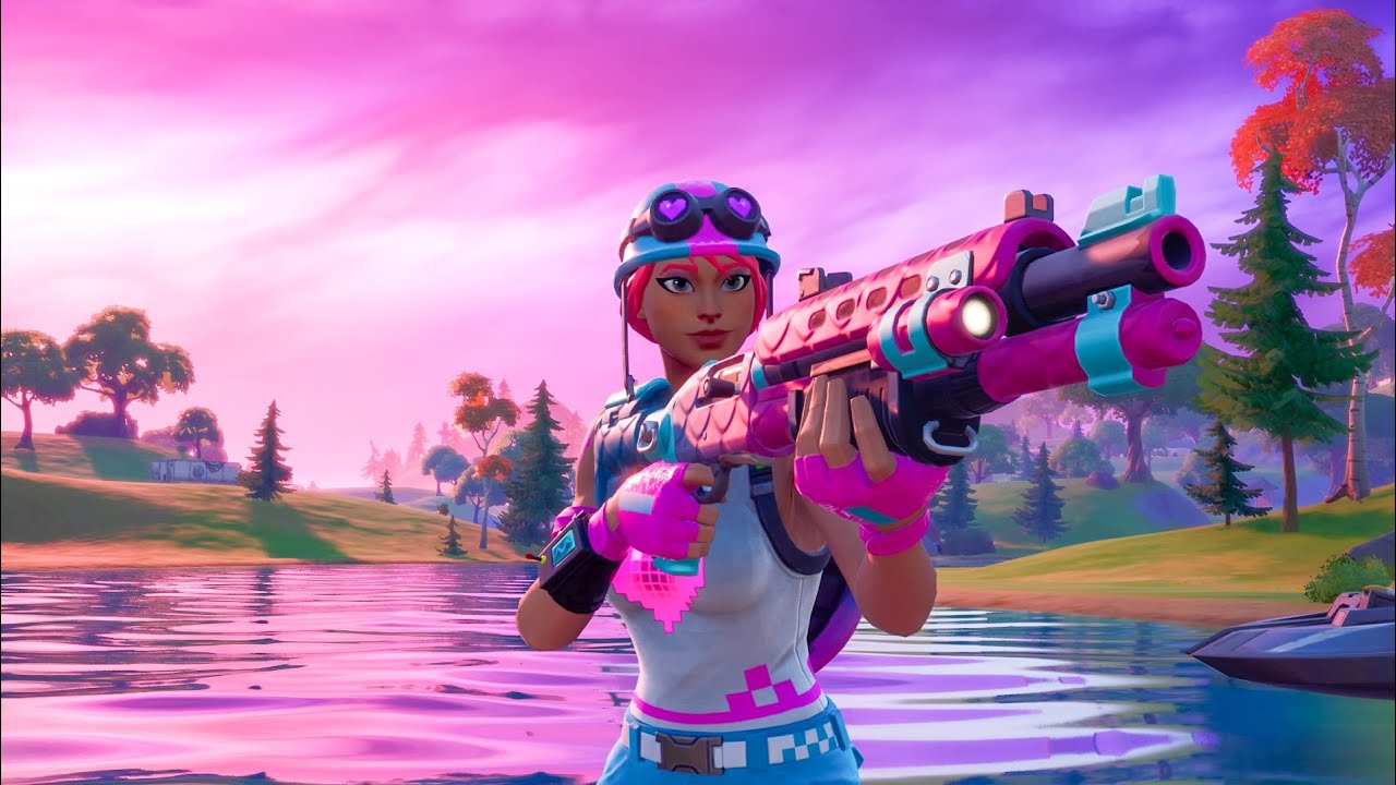 Fortnite Bullseye Pixel Heart Search and Destroy Gameplay!!!