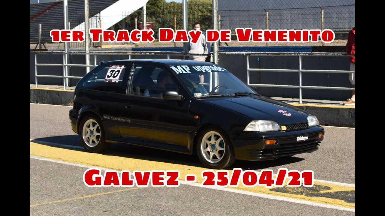 SUZUKI SWIFT GTI MK3 | 1ER TRACK DAY - GALVEZ | #VENENITO - EP3
