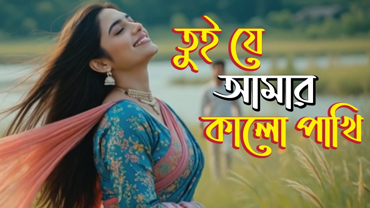 তুই যে আমার কালো পাখি 🕊️ | New Bangla Folk Romantic Song | Heart Touching Love