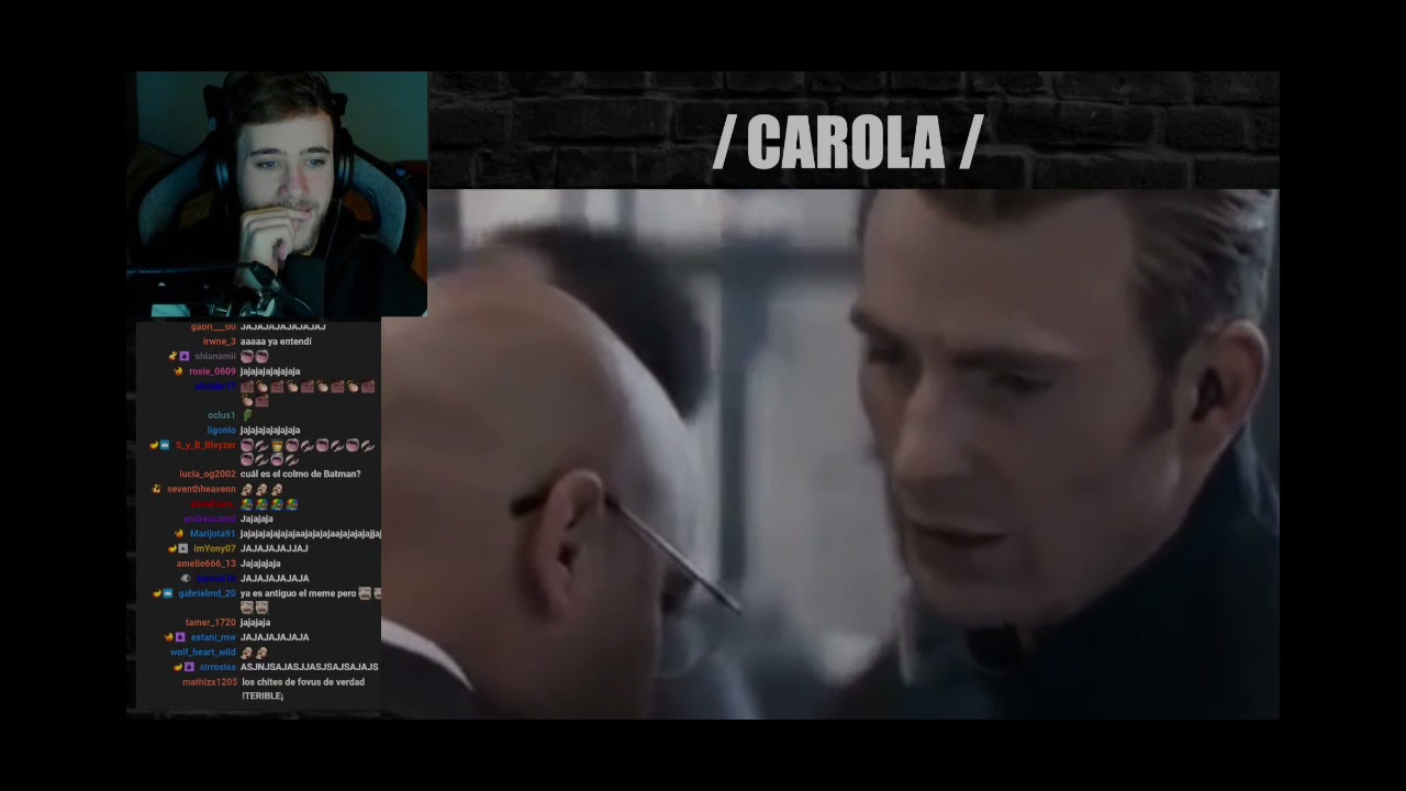 Carola REACCIONA A MEMES DE CAPITAN AMÉRICA!!!