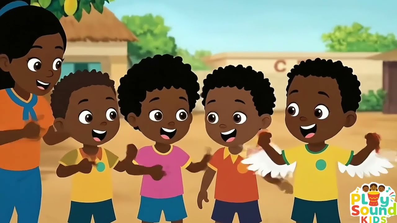 Comptines d’Afrique 14 min | PlaySound Kids 
