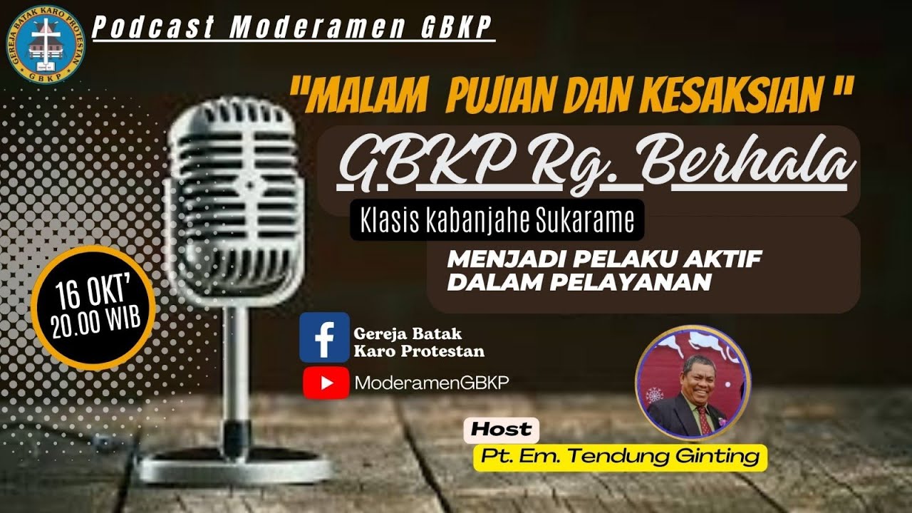 Podcast Moderamen GBKP