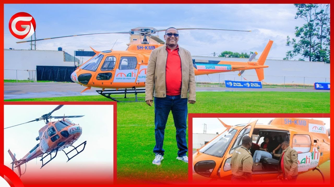 BILIONEA MULOKOZI ANUNUA HELIKOPTA MPYA - ATUA na ULINZI MKALI - ''MSIOGOPE - MAMBO ya KAWAIDA''...