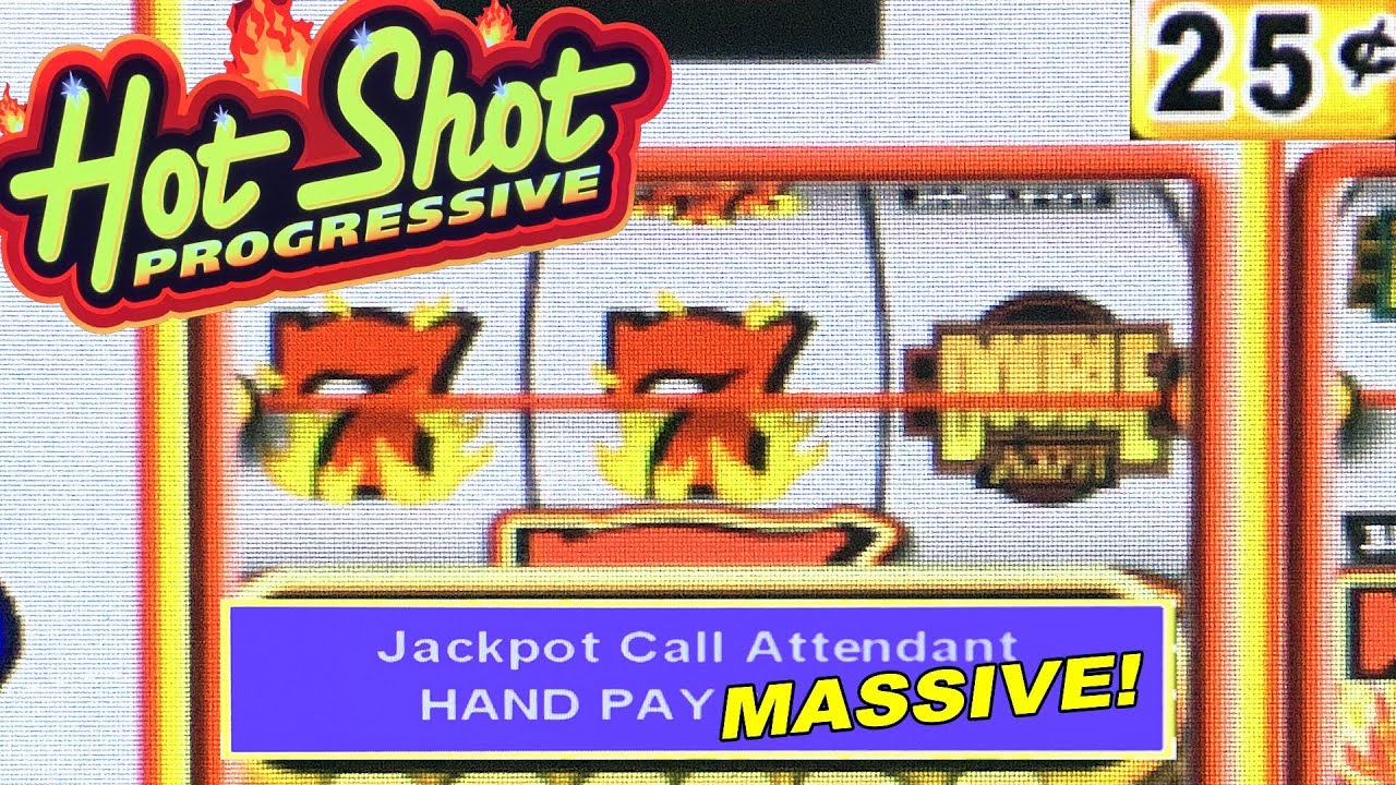 $50 A SPIN! ★ HIGH LIMIT HOT SHOT PROGRESSIVE ★ JACKPOT HANDPAY ★ BLAZING 7s