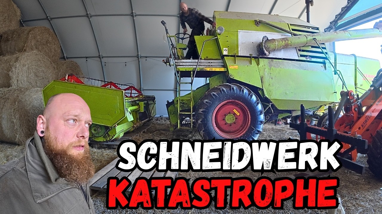 Wir holen den Claas Mercator 75 raus