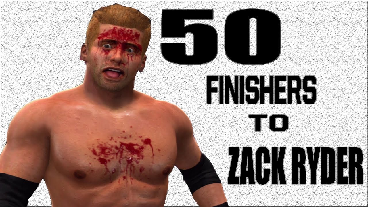WWE 13 | 50 Finishers To Zack Ryder