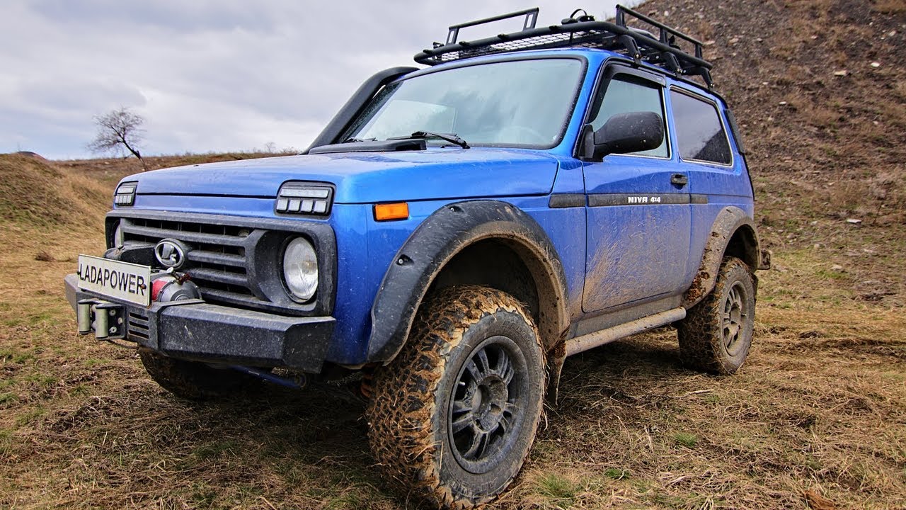 Lada Niva Urban 4x4 Tuning Upgrade Torsen Diff VS Open Diff Test /// Ladapower.com