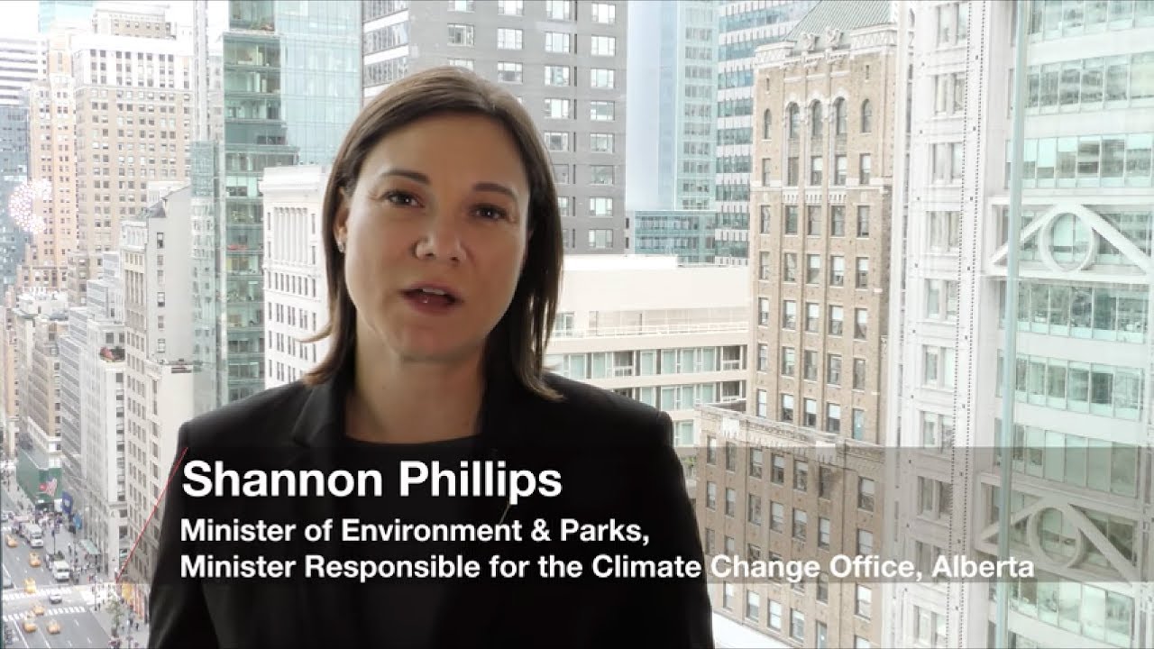 Shannon Phillips, Minister Responsible for the Climate Change Office, Alberta