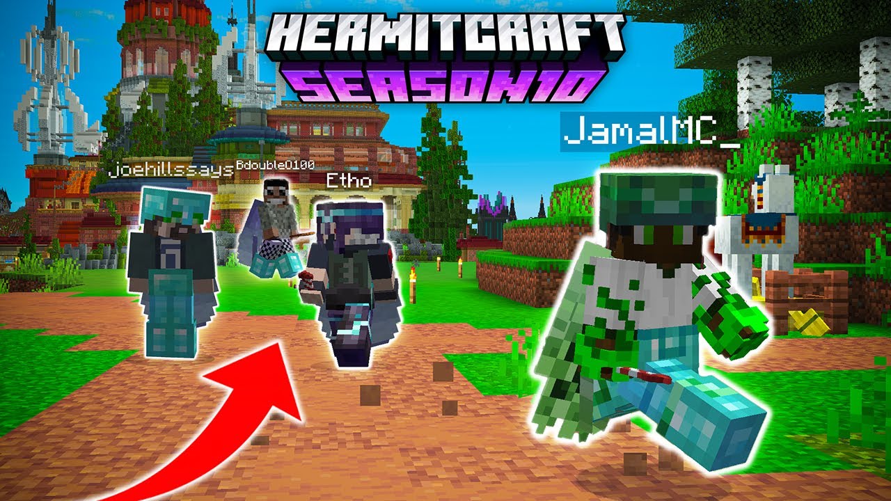 I WAS INVITED TO HERMITCRAFT......