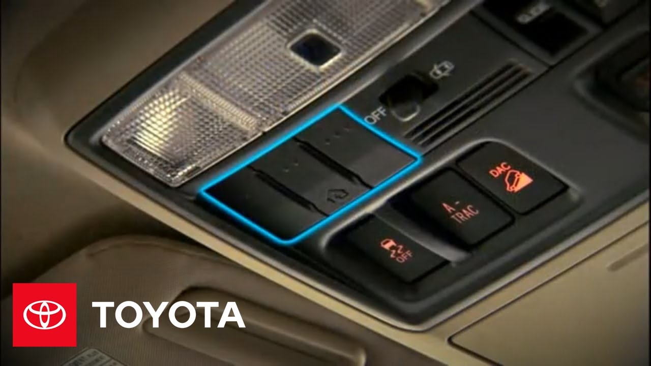 2011 Sequoia How-To: HomeLink® | Toyota
