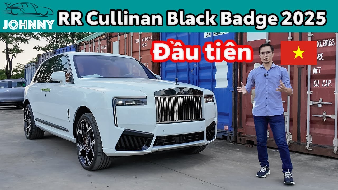 Первый Rolls-Royce Cullinan Black Badge Series II 2025 во Вьетнаме — всего одно слово: ТОП