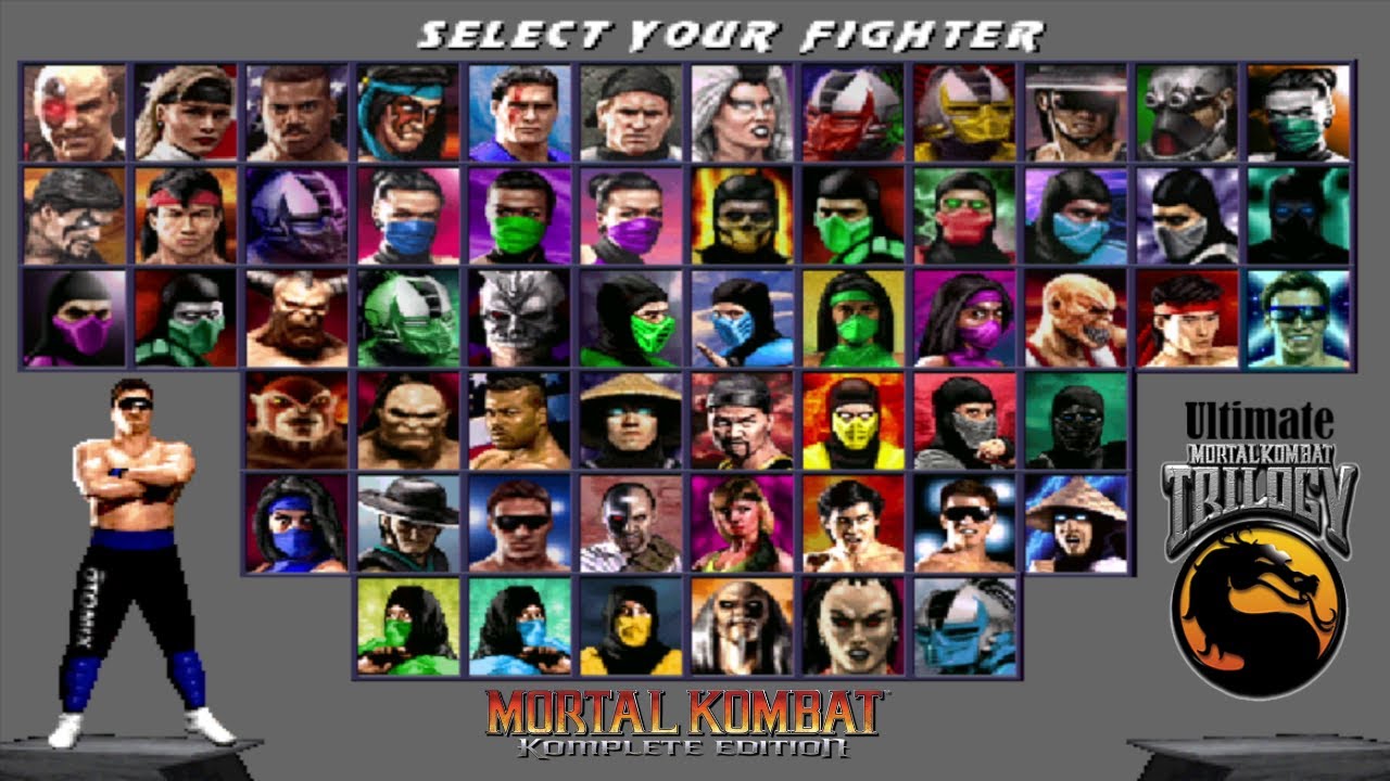 Ultimate Mortal Kombat Trilogy (Mugen) Джонни Кейдж MK2
