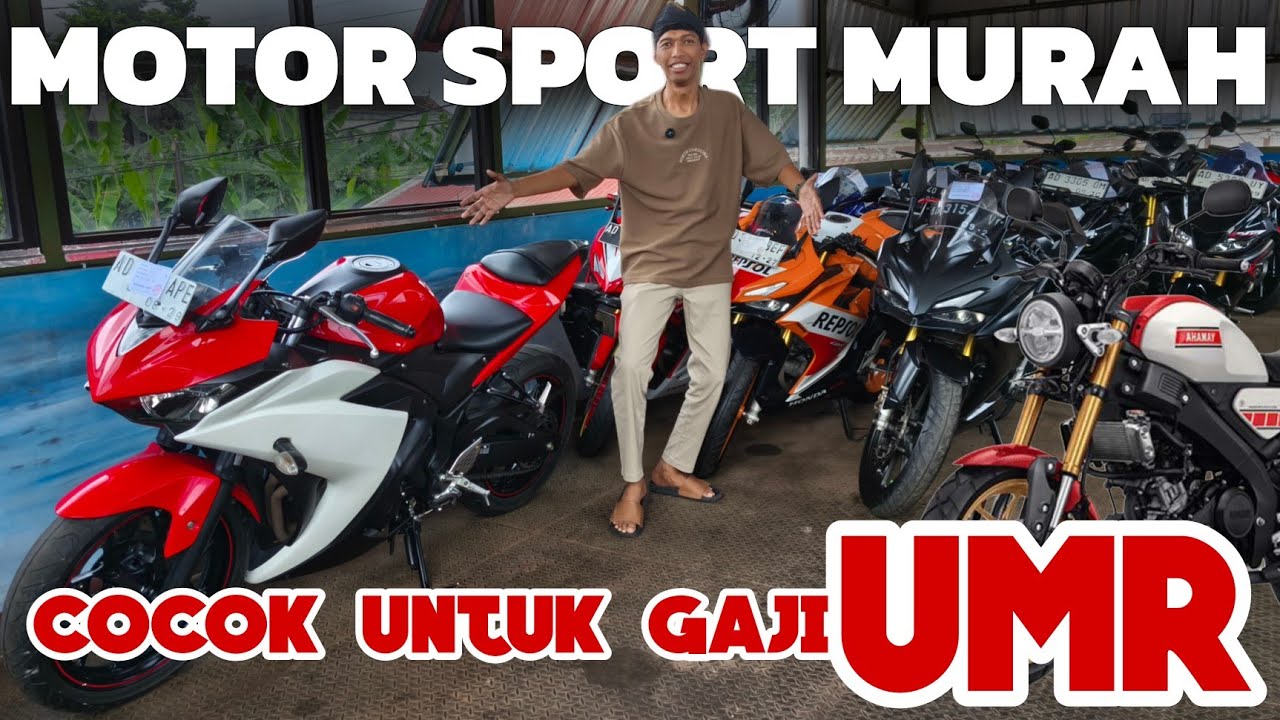 MOTOR SPORT MURAH UNTUK GAJI UMR - motor bekas murah - ANEKA JASA MOTOR SOLO 