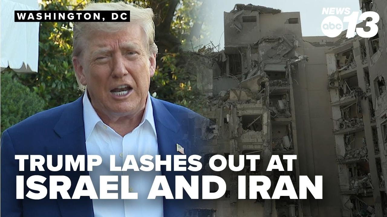 Trump&rsquo;s F Bomb Tirade on Israel & Iran