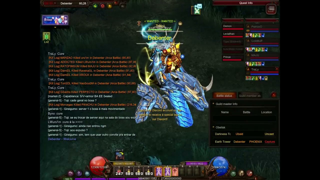 Arka war on February 4th, 2025 - Mu Online