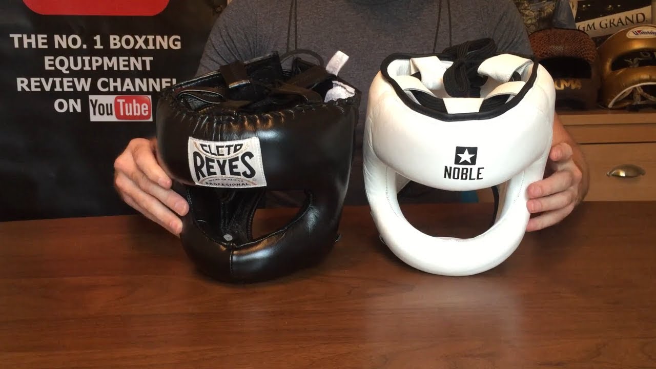 CLETO REYES POINTED BAR HEADGUARD VS NOBLE FS1 FACESAVER HEAD TO HEAD