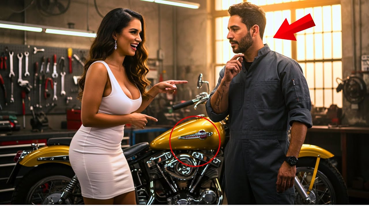 SI LOGRAS ENCENDER ESTA HARLEY, TE DOY LO QUE QUIERAS — HASTA QUE EL MECÁNICO LA ENCENDIÓ Y REVELÓ..