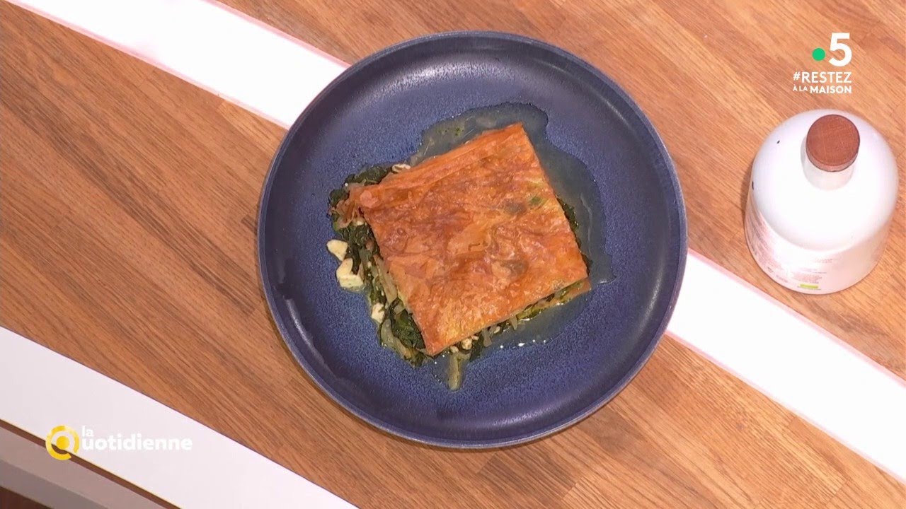 Coup d'food : Spanakopita du chef Juan Arbelaez - La Quotidienne