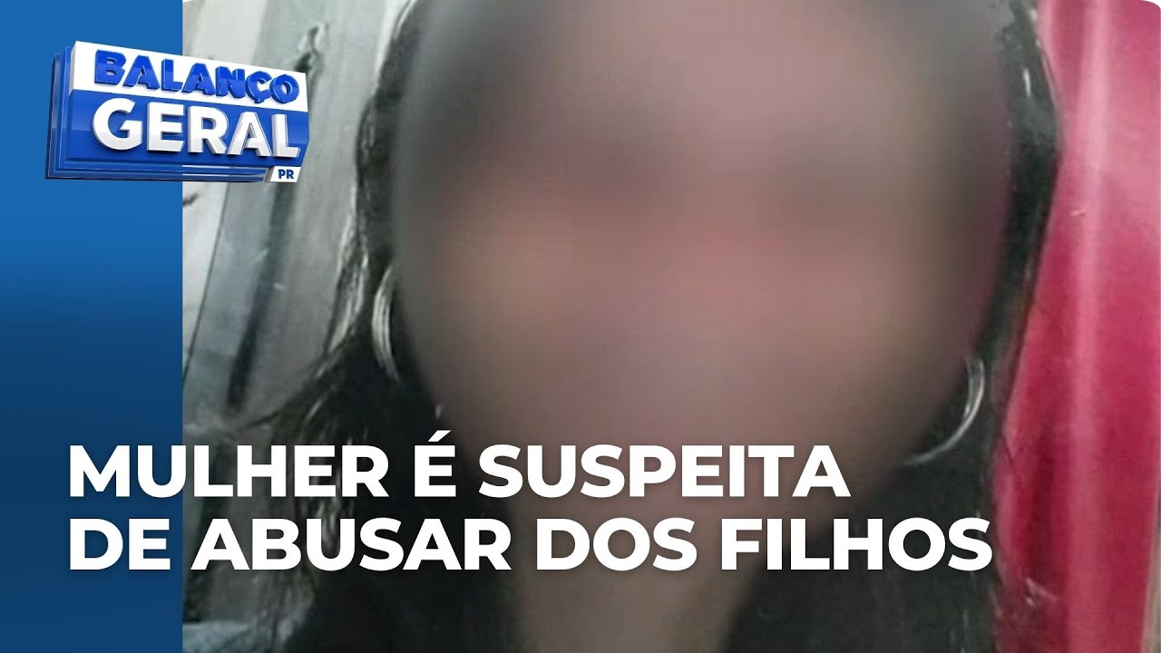 Mulher é presa suspeita de abusar dos filhos de dois e dez anos; homem também participaria do crime