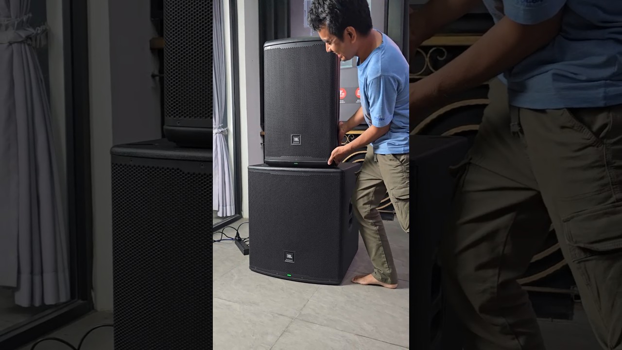 JBL EON715 & EON718S Subwoofer Sound Test | JBL Professional Loudspeakers #jbl #shorts #viralshort