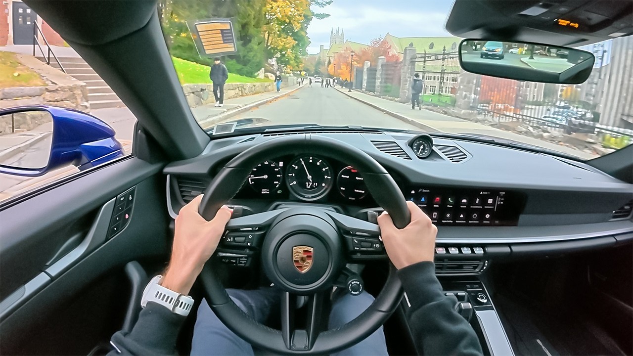 ВЫИГРАЙТЕ Porsche 911 Carrera 2024 года — 992 Boston Morning Commute (POV)