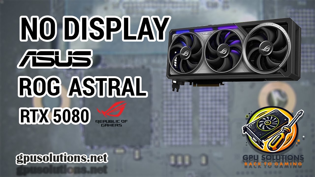 RTX 5080 KILLED IN SHIPPING&hellip; and Brought Back to Life