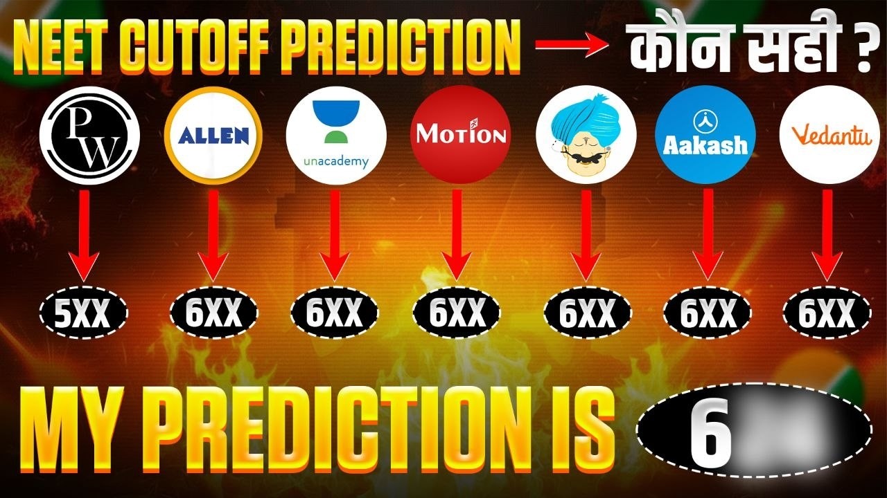 Allen + PW + Motion +Unacademy +Akash Cutoff Prediction -NEET 2026 very high Cutoff #neet #allen #pw