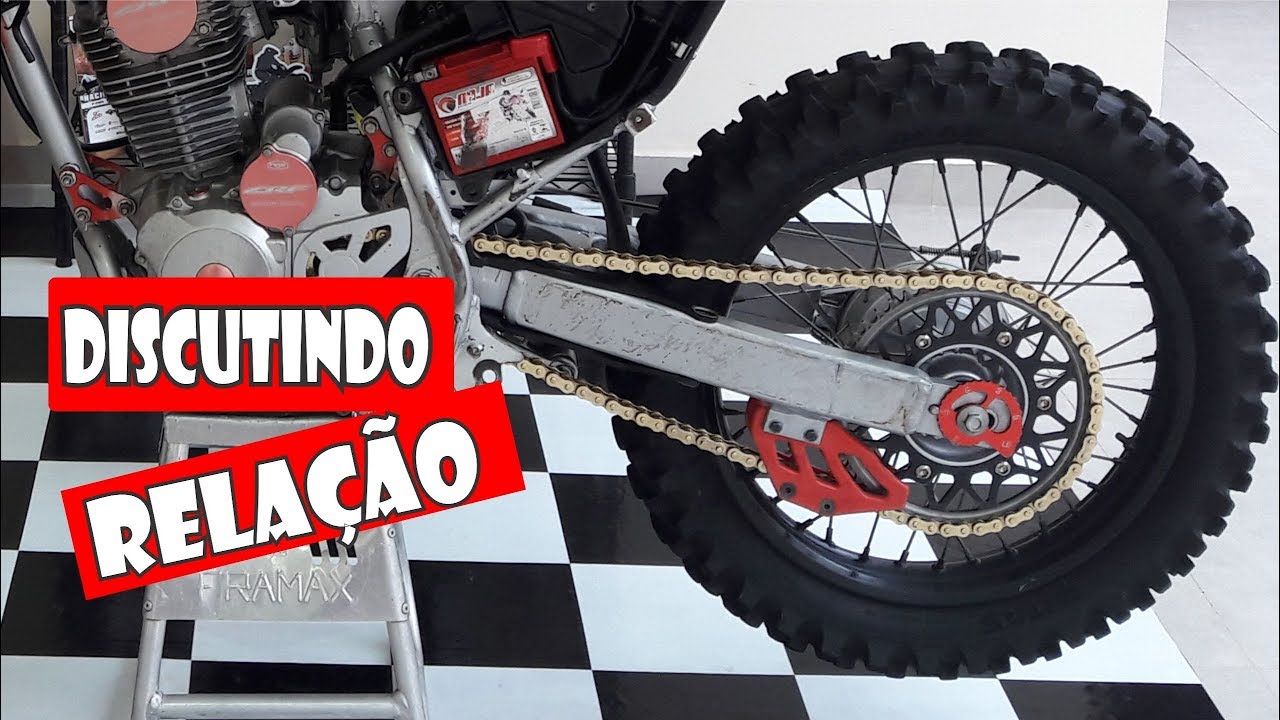 Dica top para você escolher a relação da sua moto -Reforma da CRF230 Ep.02