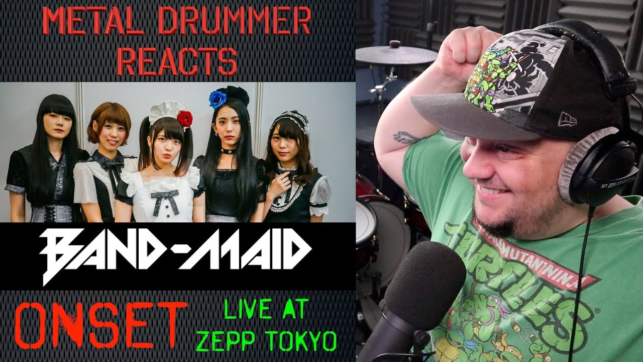 Metal Drummer Reacts to ONSET (BAND-MAID)