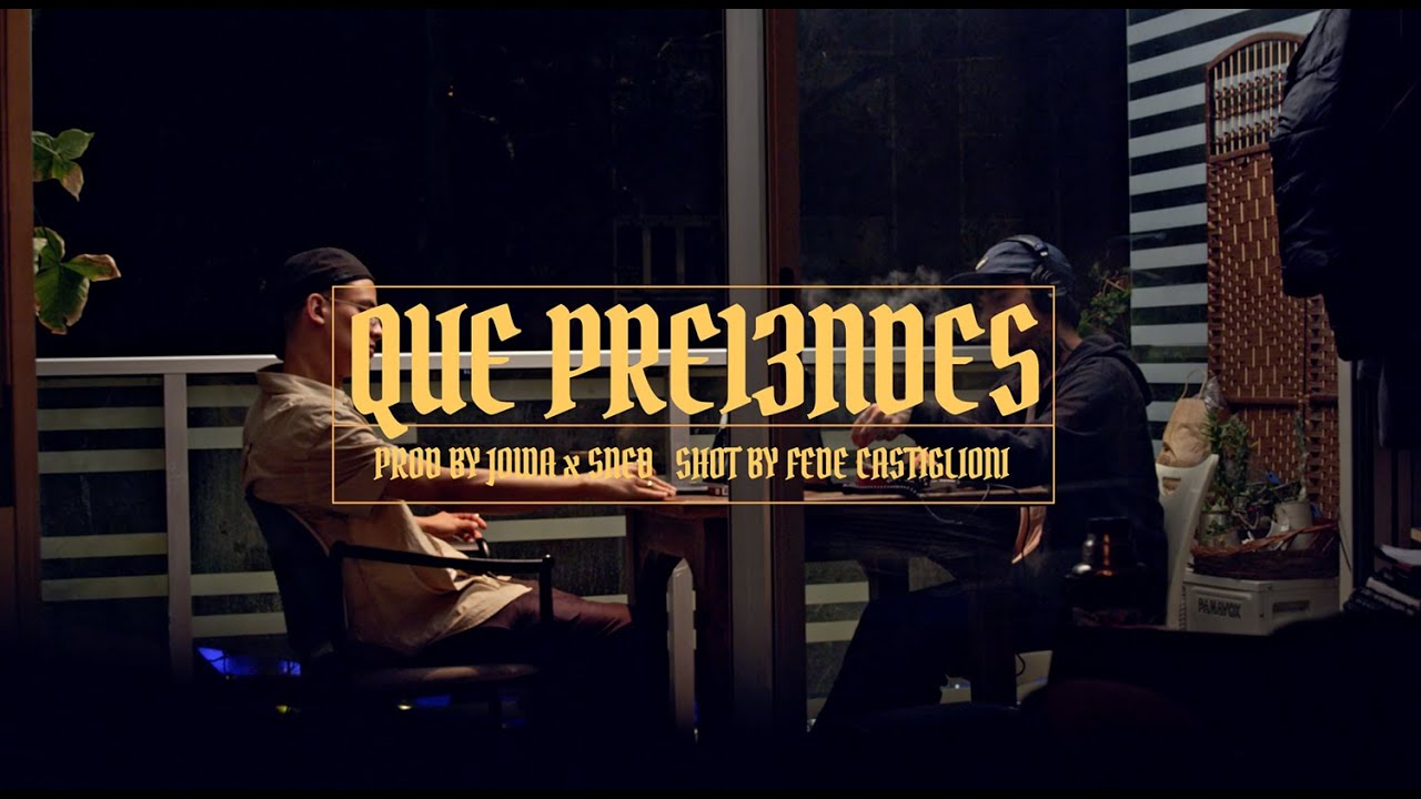 JOWA FT. JOAKK - QUE PRE13NDES?