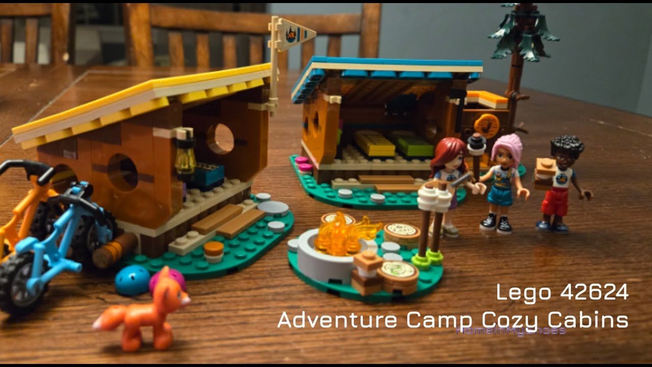 Lego 42624 - Adventure Camp Cozy Cabins (Friends)