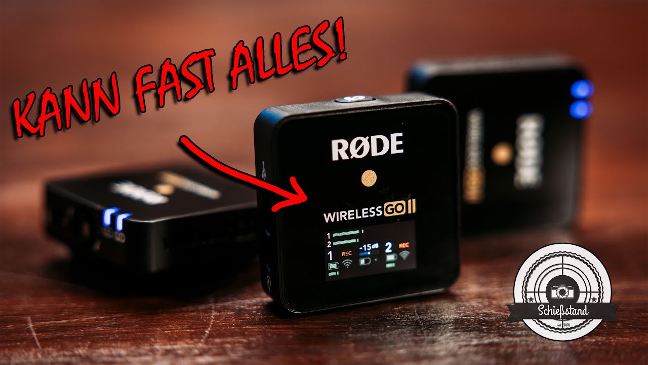 DAS RODE WIRELESS GO II KANN (FAST) ALLES!