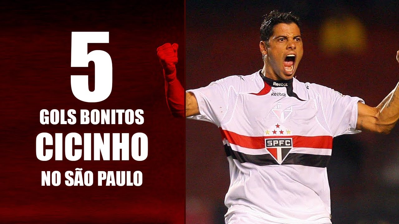 OS 5 GOLS MAIS BONITOS DE CICINHO NO SÃO PAULO 2004-2005