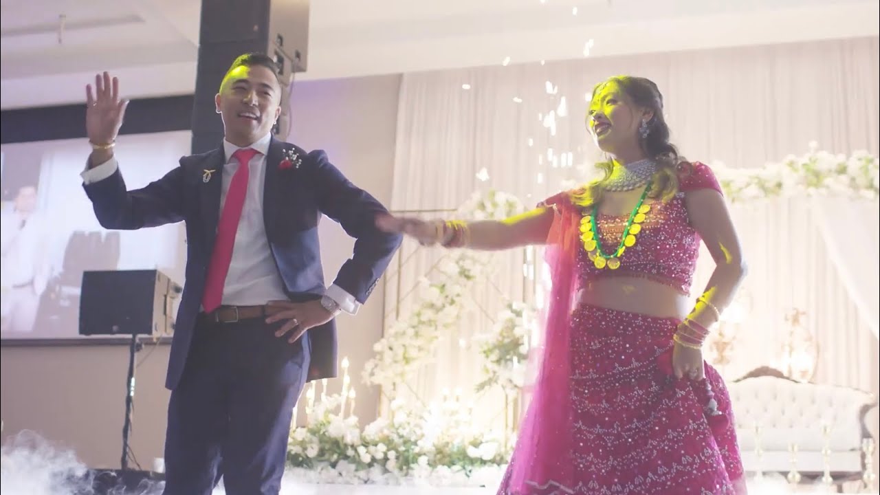 Nepali Wedding Reception in Vancouver Canada 🇨🇦 - Malisa Gurung and Niraj Sunuwar Wedding Reception 
