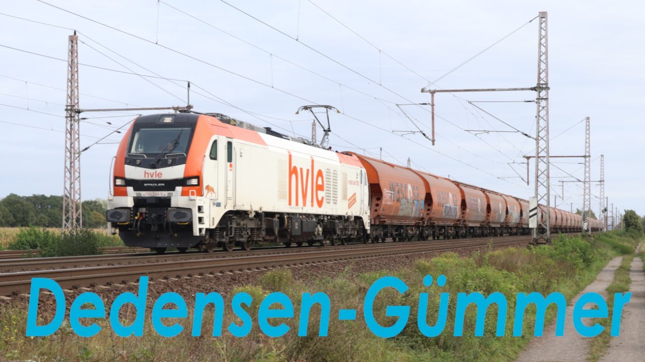 Rail Traffic: Dedensen/Gümmer 01-10-2023