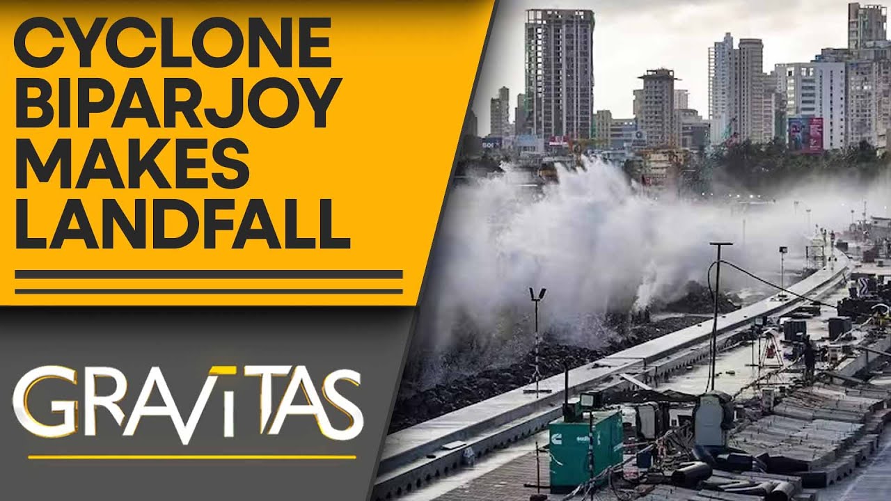 Gravitas: Cyclone Biparjoy makes landfall | High tides pummel Coastal Gujarat